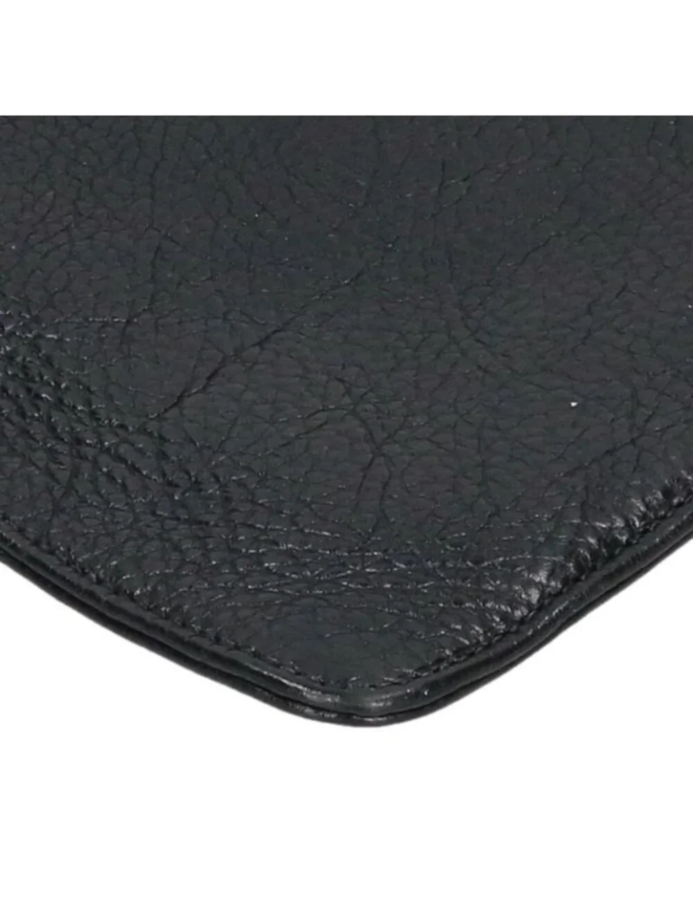 Chrome Hearts Flat Medium Plain Leather Clutch